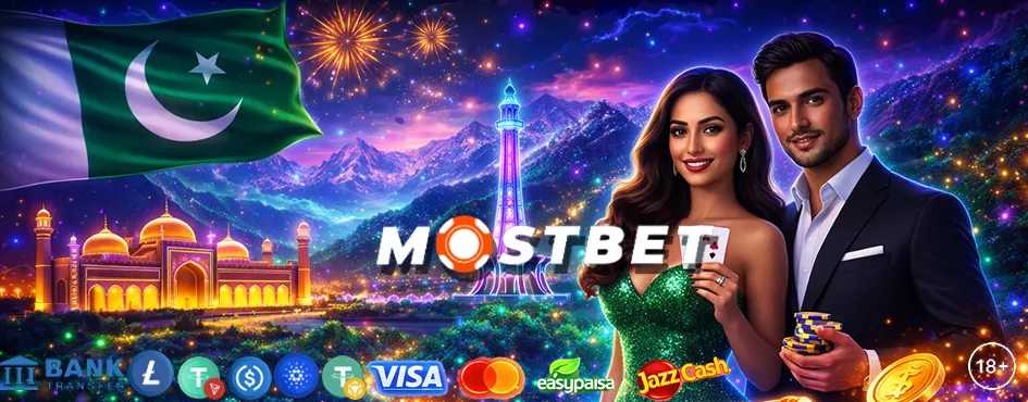 Mostbet Pakistan: sports betting on cricket, PSL & football plus 1,000+ casino slots, live dealers & Aviator. Get your bonus with promo code MOSTBETGLOBAL24. PKR accepted.